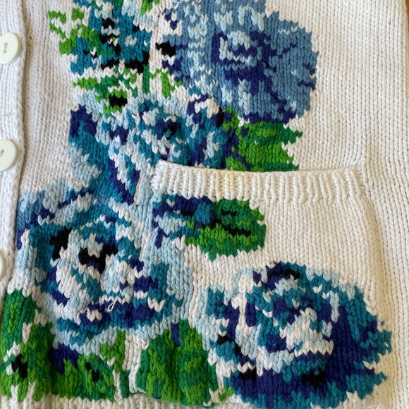 Vintage cardigan with pockets - Picture 4 of 7